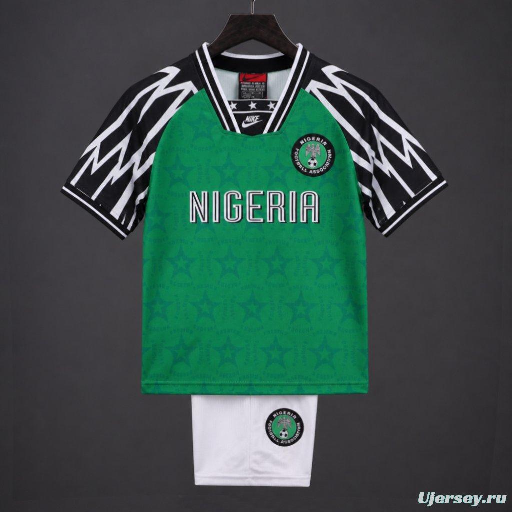 Retro Kids 1994 Nigeria Home Jersey