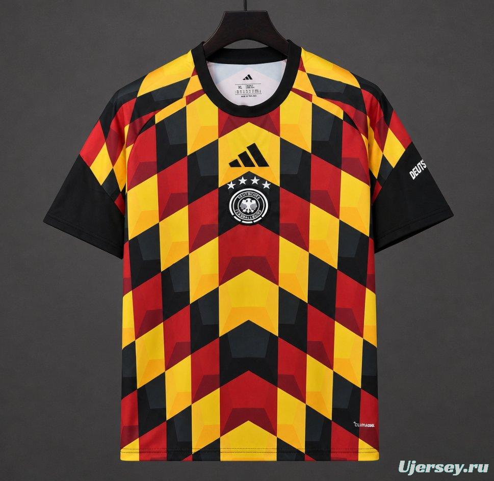 2026 Germany Black/Multi Pre-Match Jersey