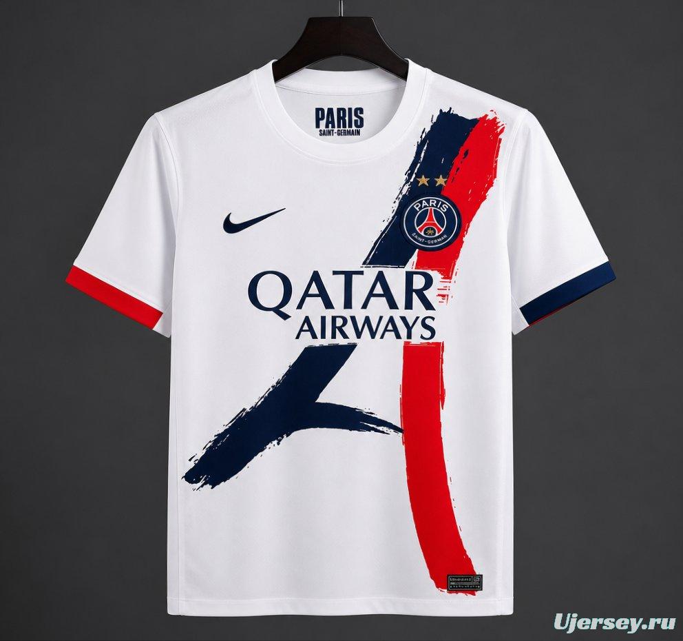 2 Star 25/26 PSG Away Jersey