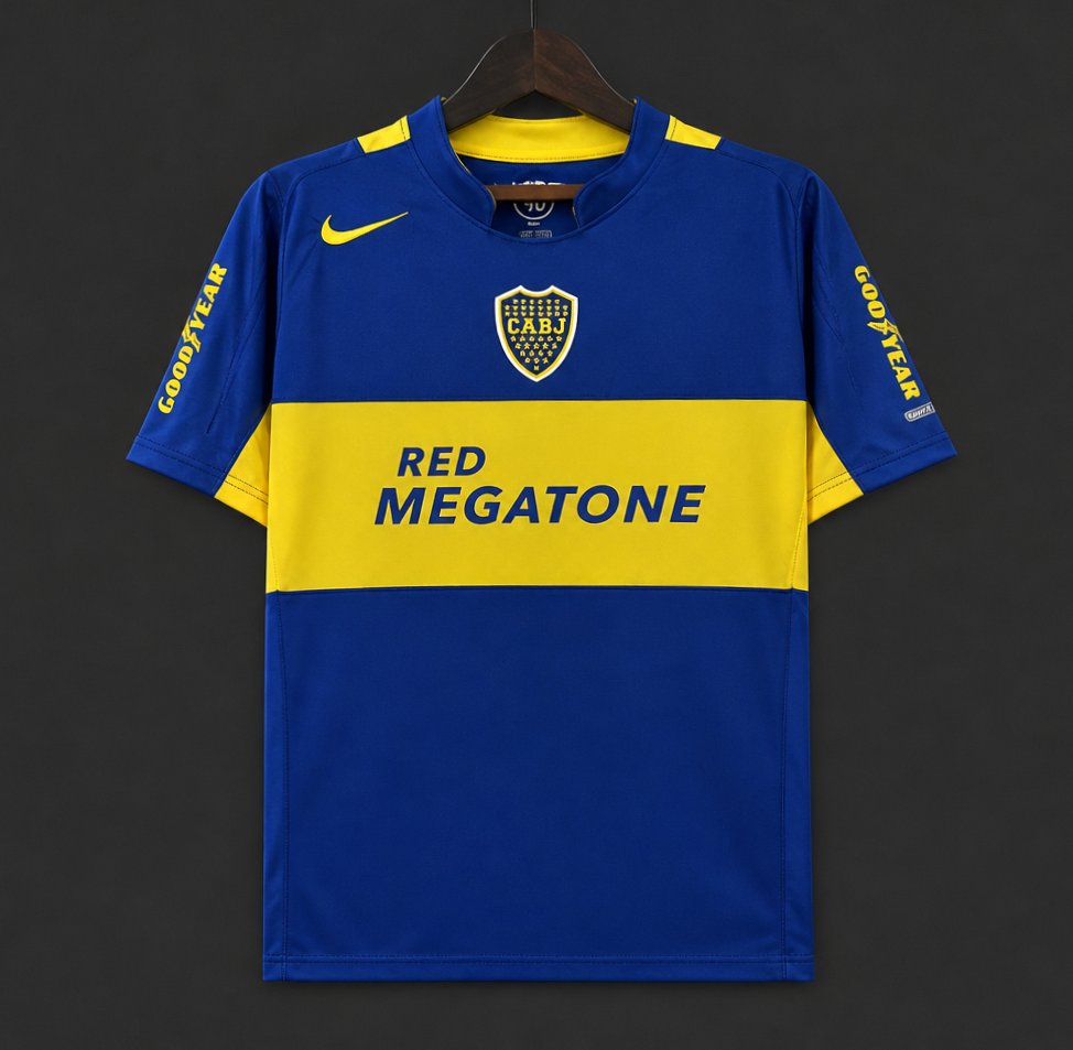 Retro 04/05 Boca Juniors Home Jersey