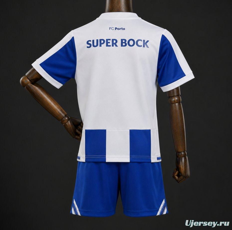 26/27 Kids Porto Home Jersey