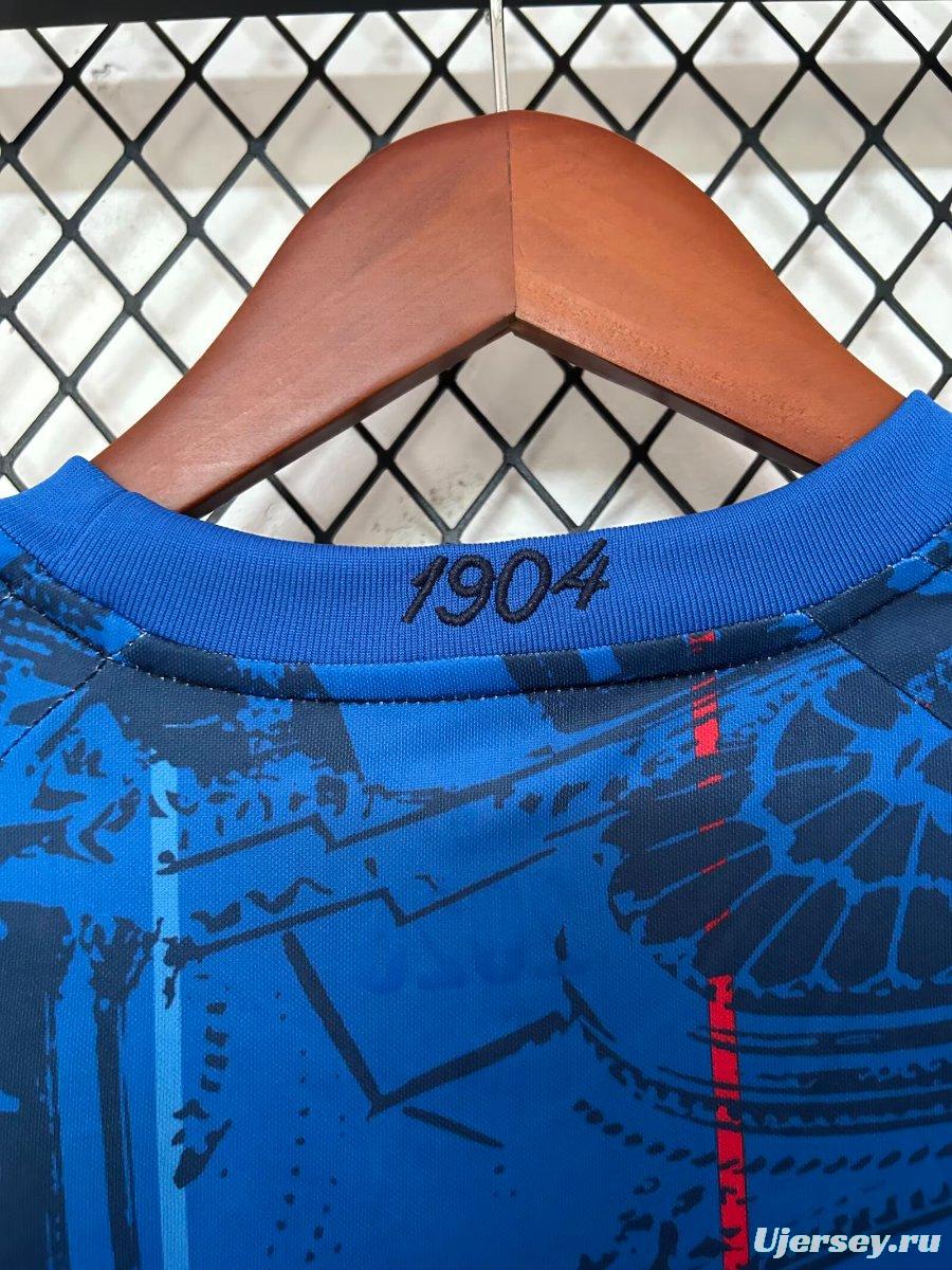 2026 France 'Les Bleus' Heritage Football Blue Jersey