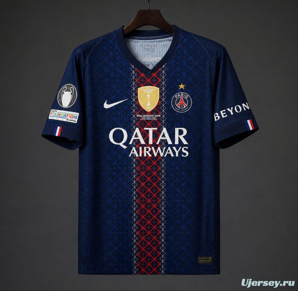25/26 PSG Home Champions Final Match Jersey