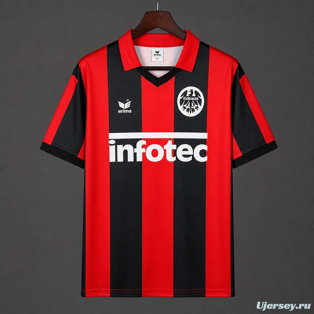 Retro 88/89 Eintracht Frankfurt Home Jersey