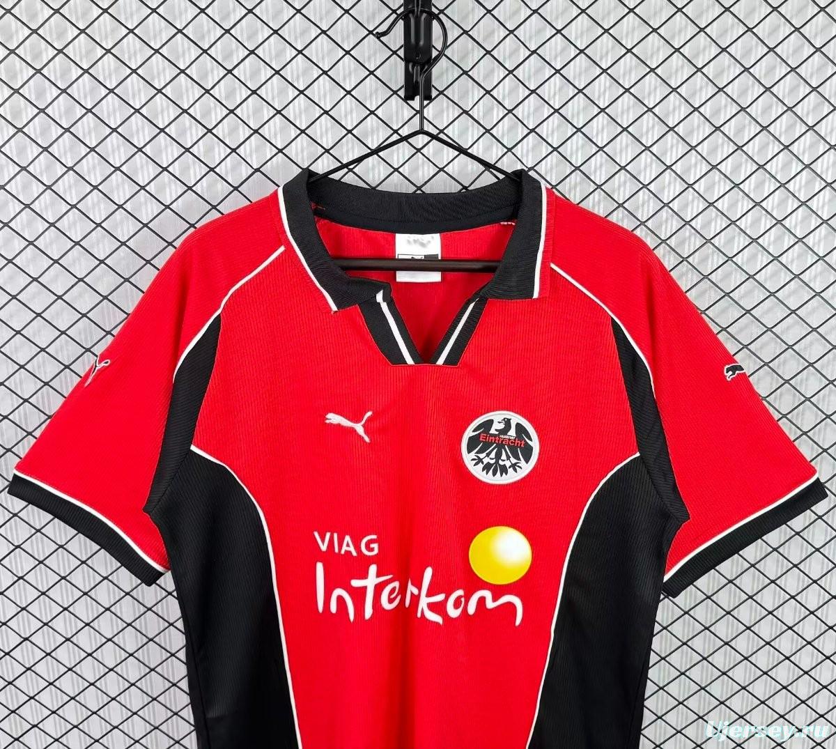 Retro 99/00 Eintracht Frankfurt Home Jersey