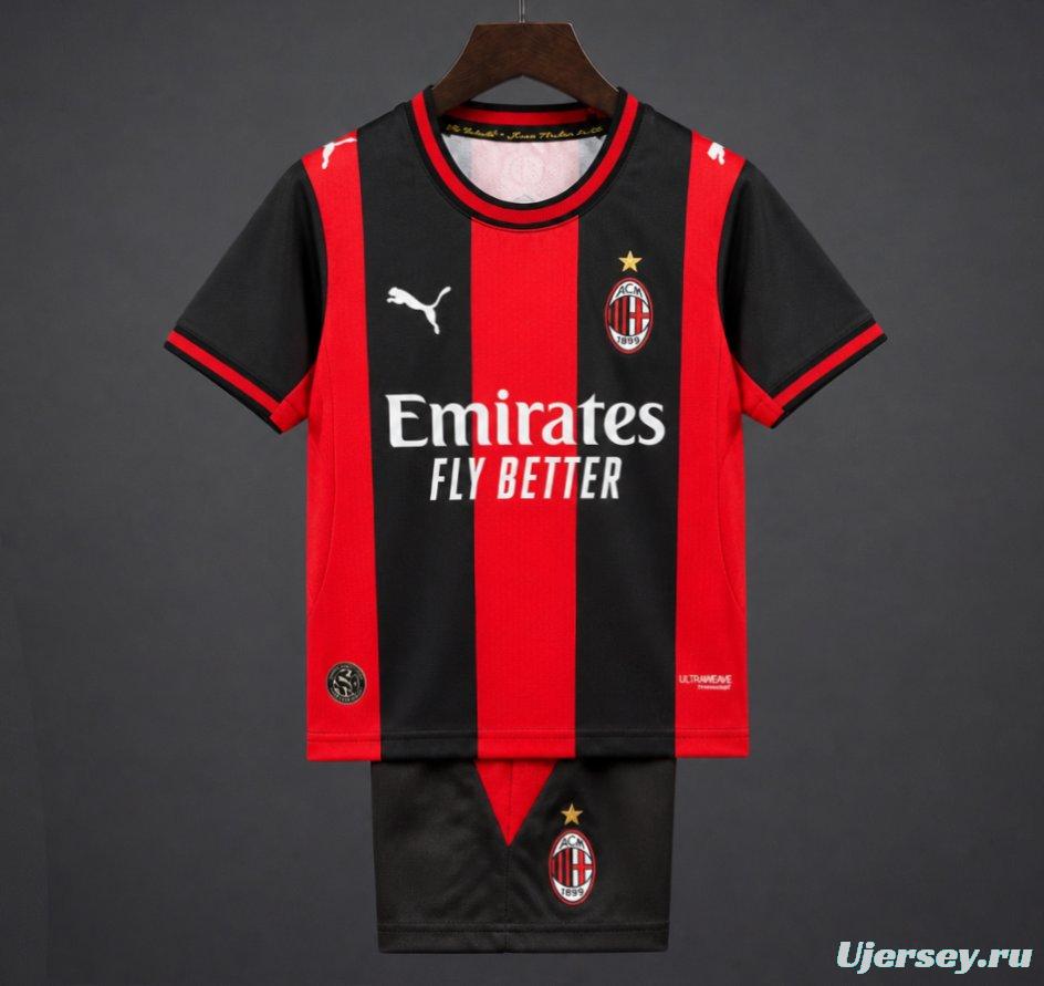 Player Version 26/27 Kids AC Milan Home Jersey