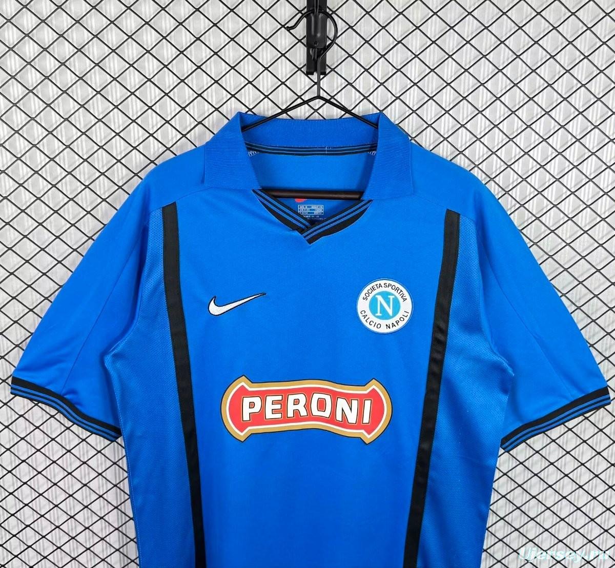Retro 99/00 Napoli Home Jersey