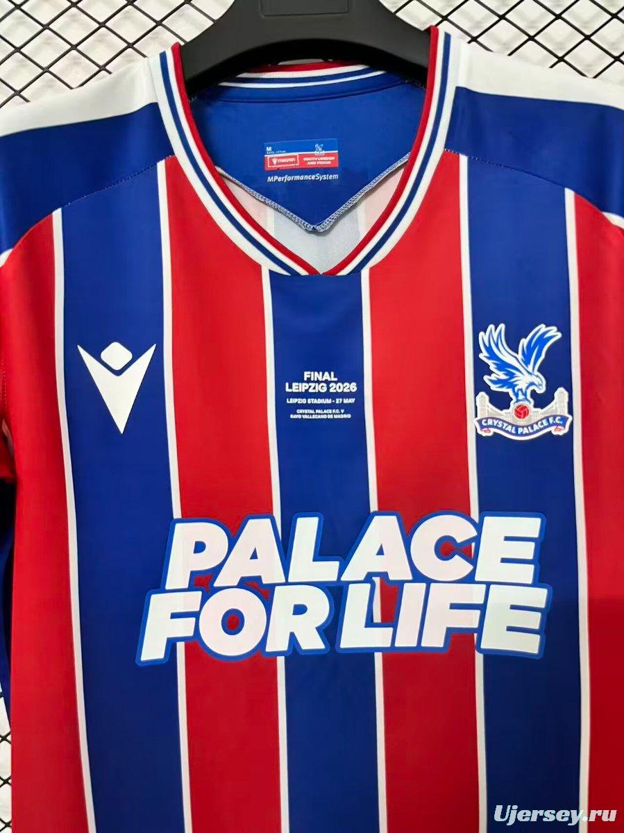 25/26 Crystal Palace Home Final Match Jersey