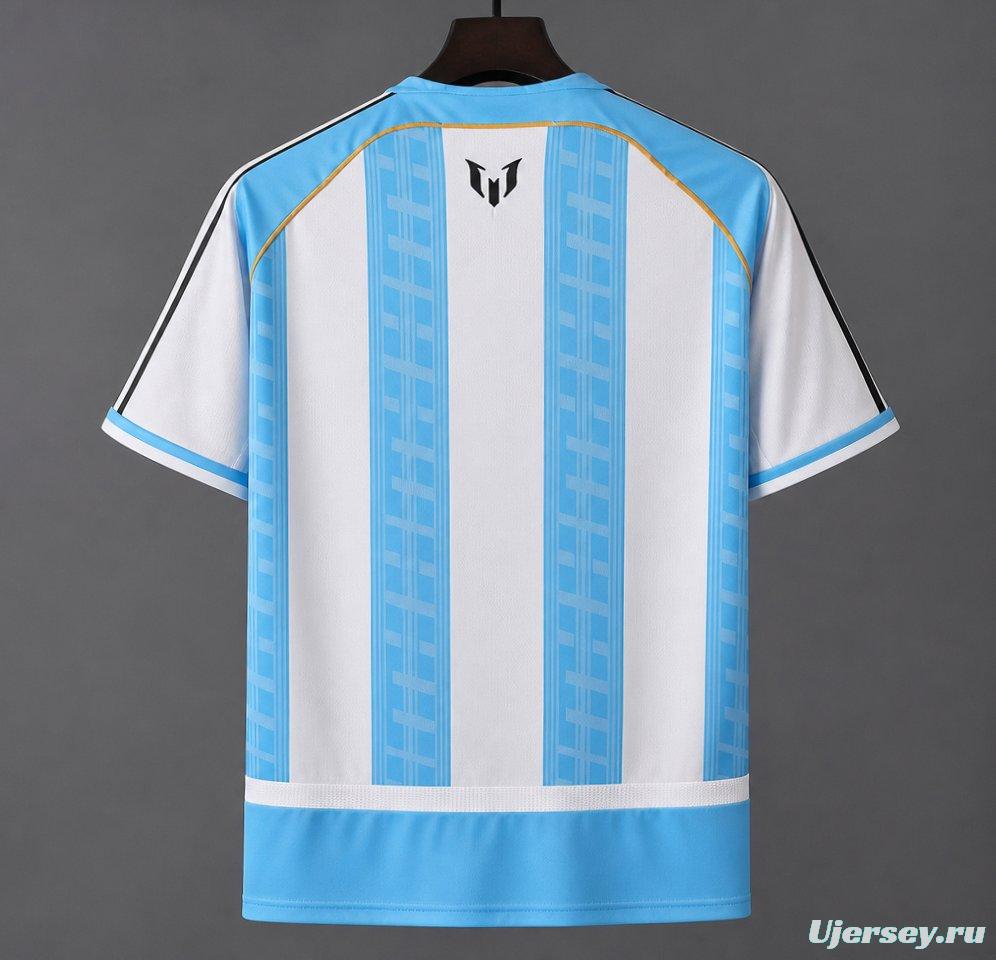 2026 Argentina Kith x Messi x Adidas 15th Anniversary Special Jersey
