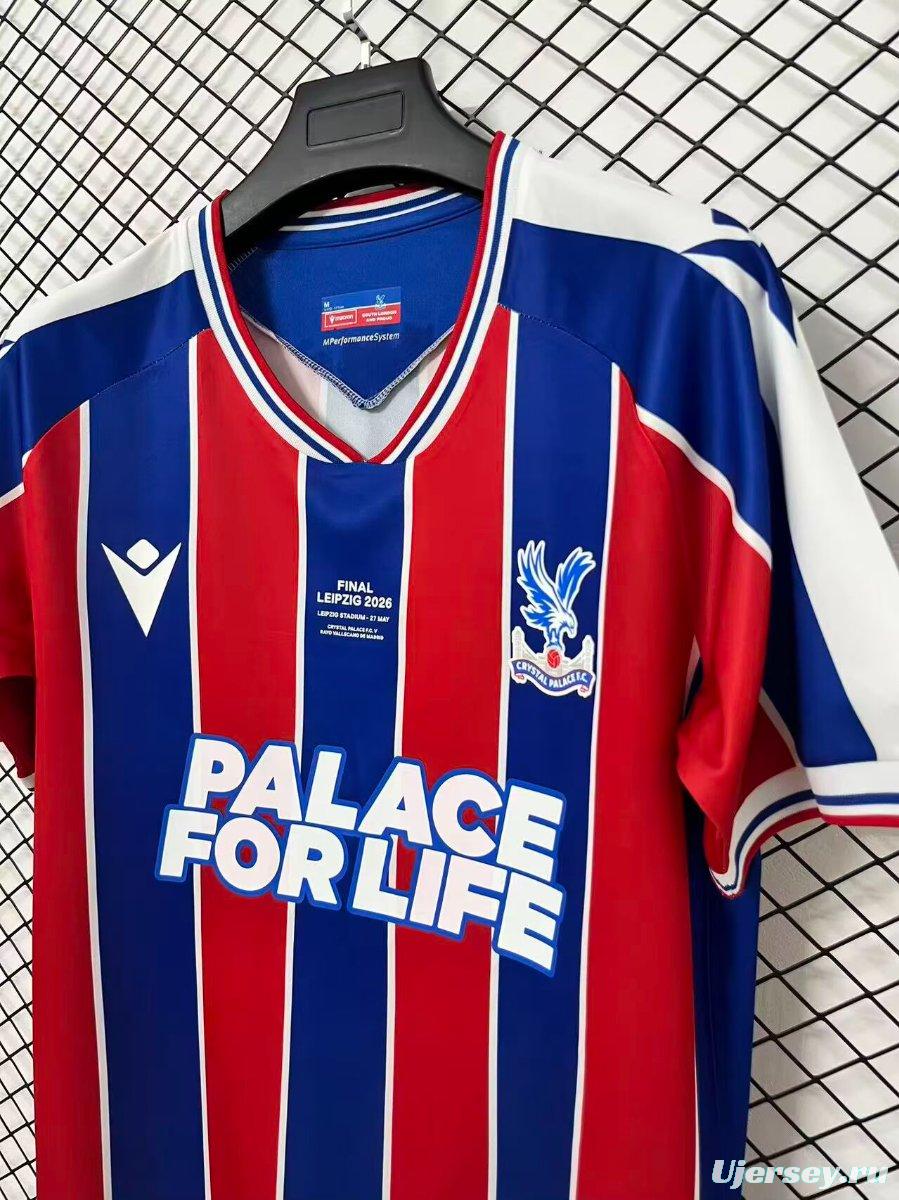 25/26 Crystal Palace Home Final Match Jersey
