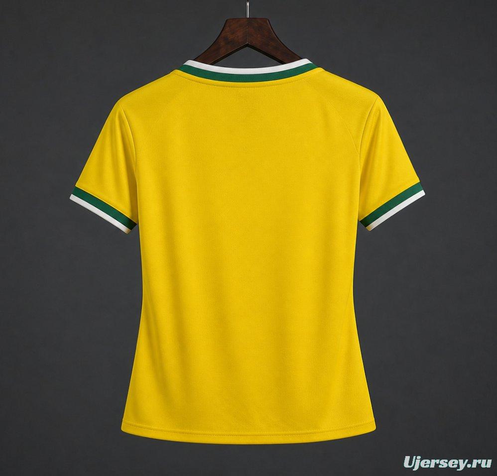 26/27 Women Cruzeiro x Brazil Yellow Special Jersey