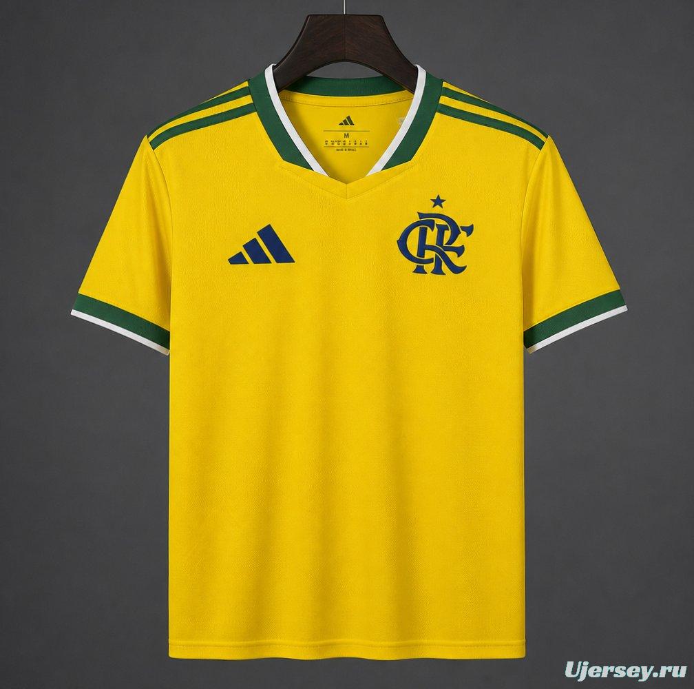 26/27 Brazil x Flamengo Yellow Special Jersey