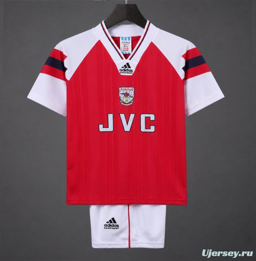Retro Kids 92/94 Arsenal Home Jersey