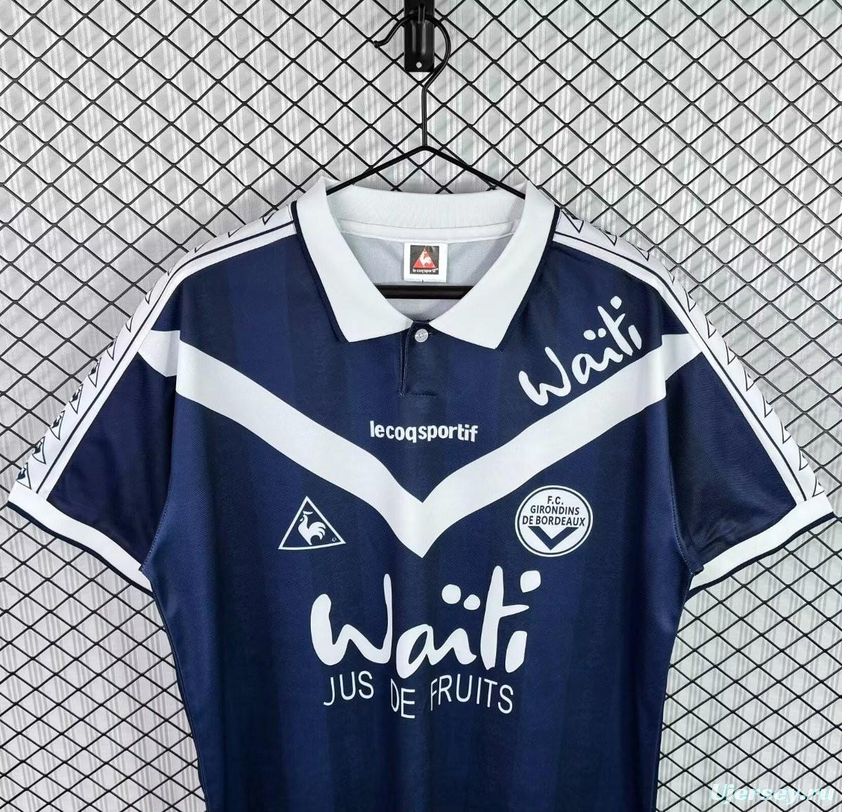 Retro 97/98 Girondins de Bordeaux Home Jersey