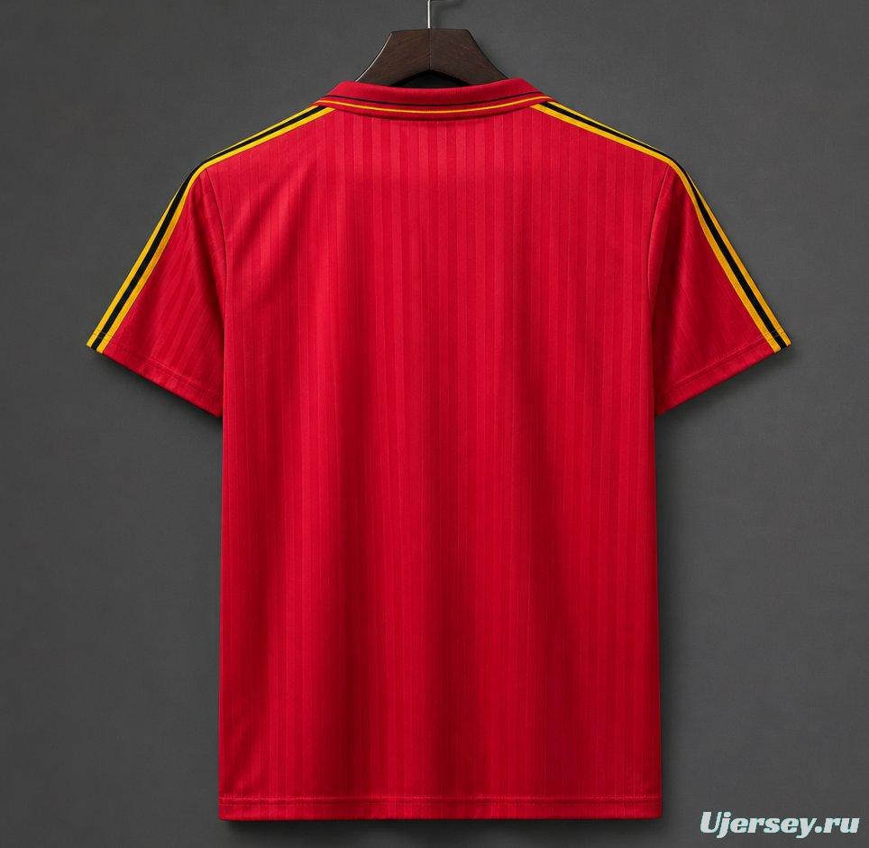 Retro 1990 Belgium Home Jersey