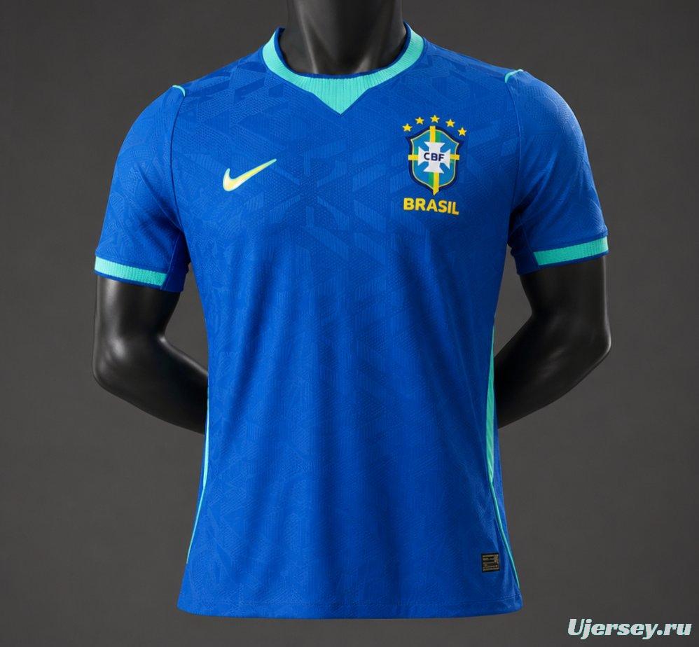 2026 Player Version Brazil Blue Jersey