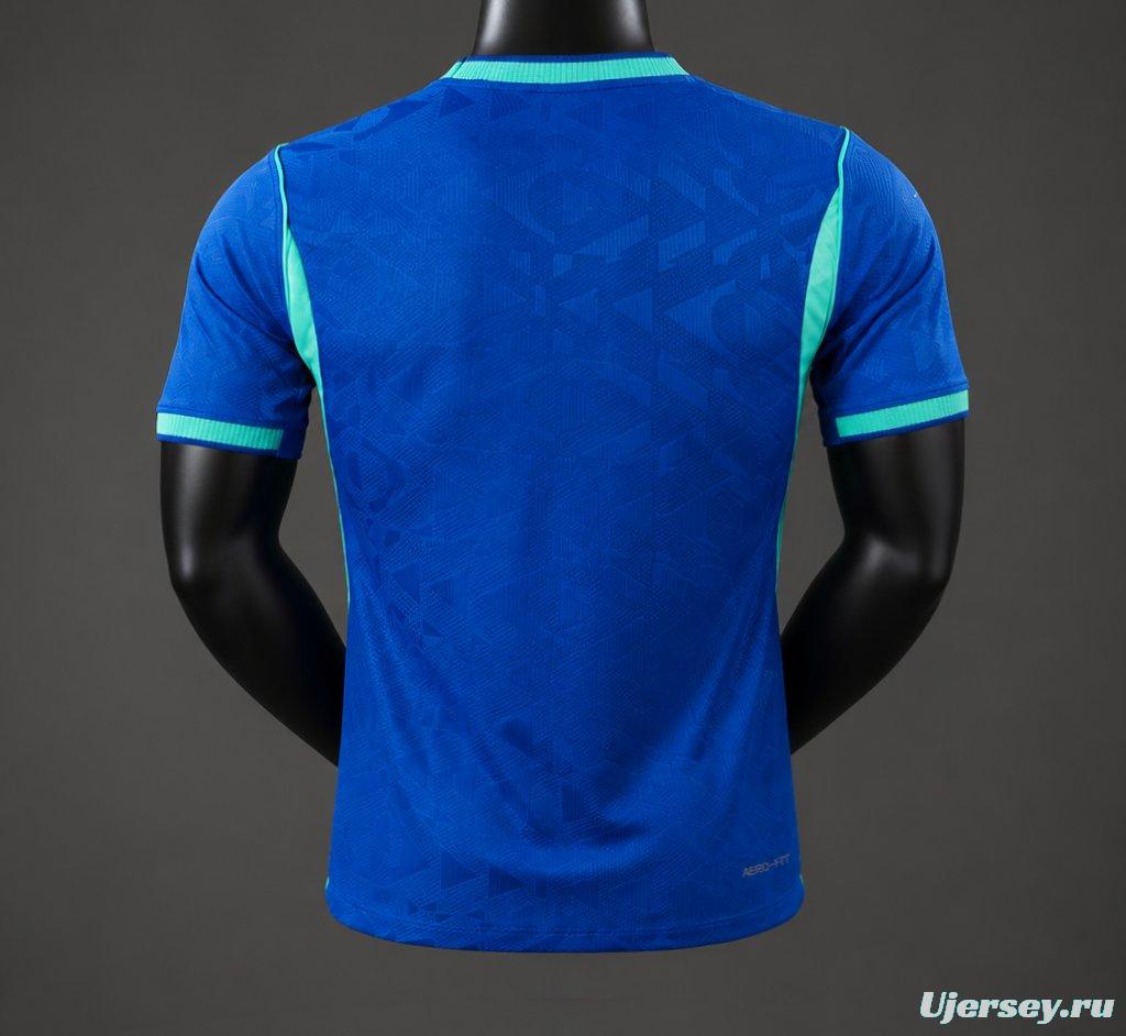 2026 Player Version Brazil Blue Jersey