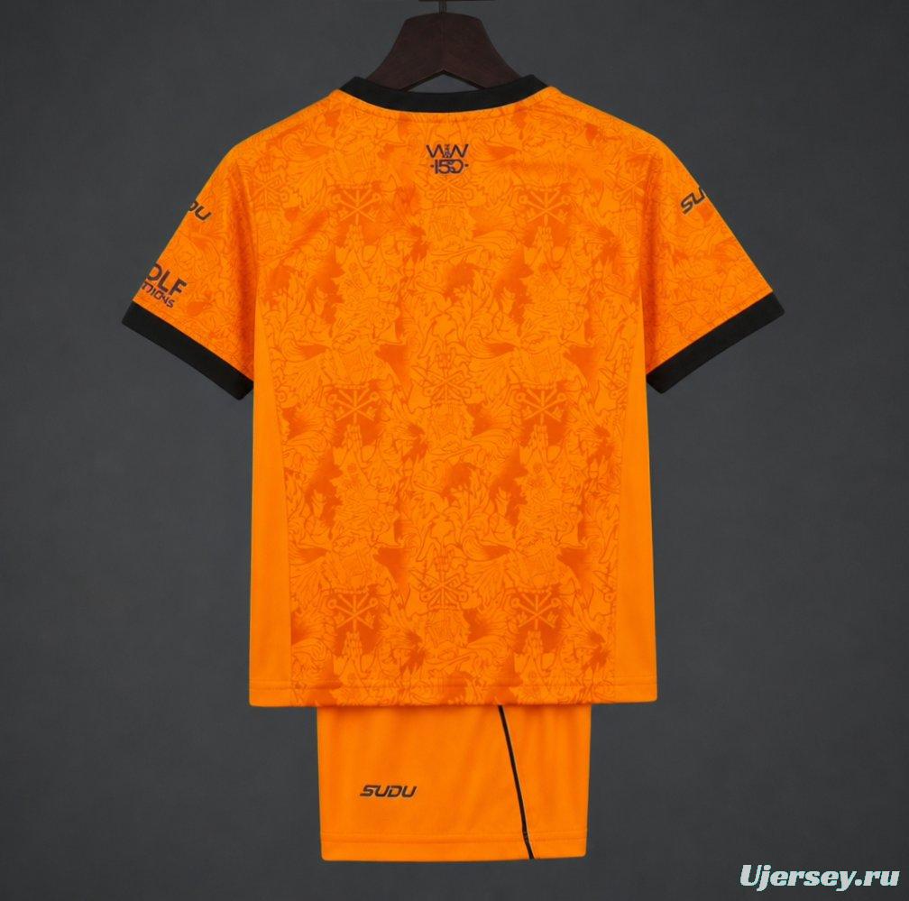 26/27 Kids Wolverhampton Wanderers Home Jersey