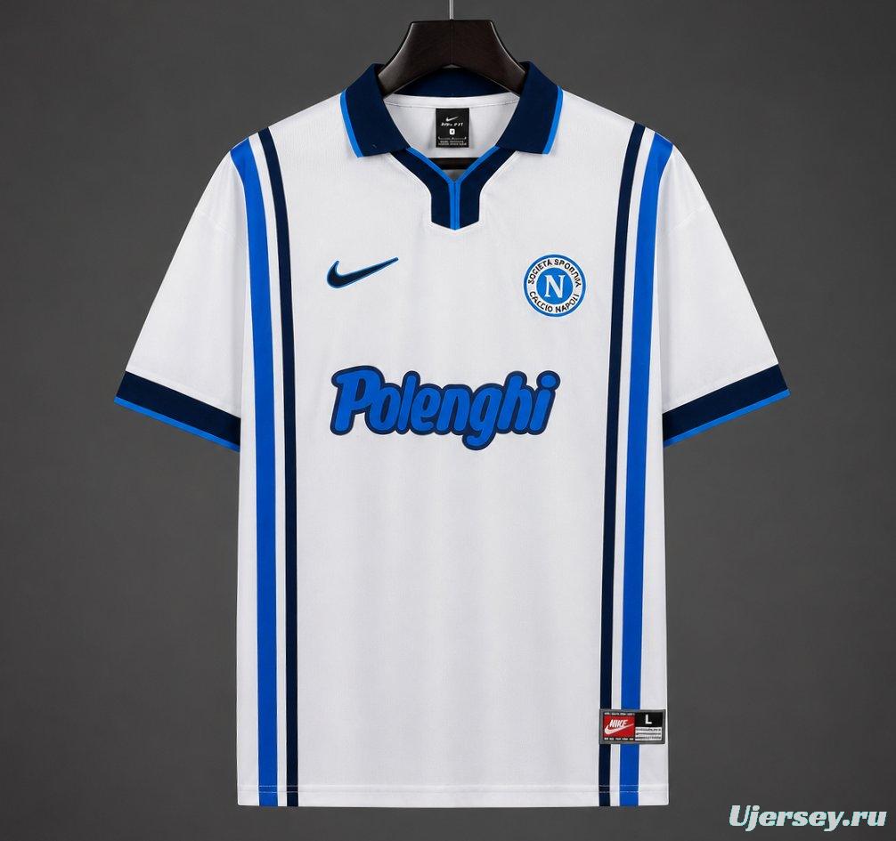 Retro 97/98 Napoli Away White Jersey
