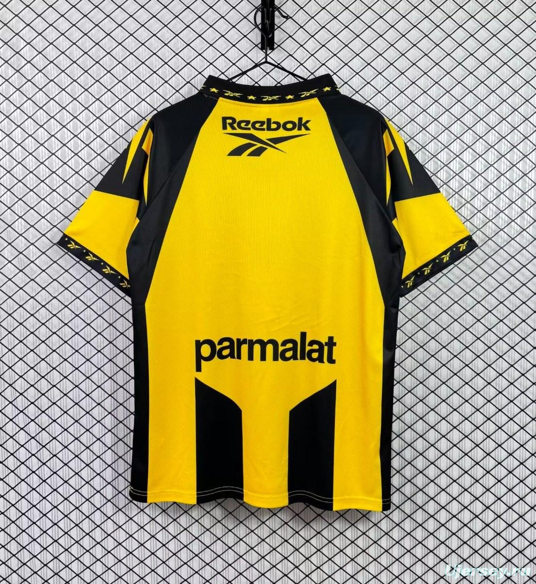 Retro 98/99 Club Atletico Penarol Home Yellow Black Jersey