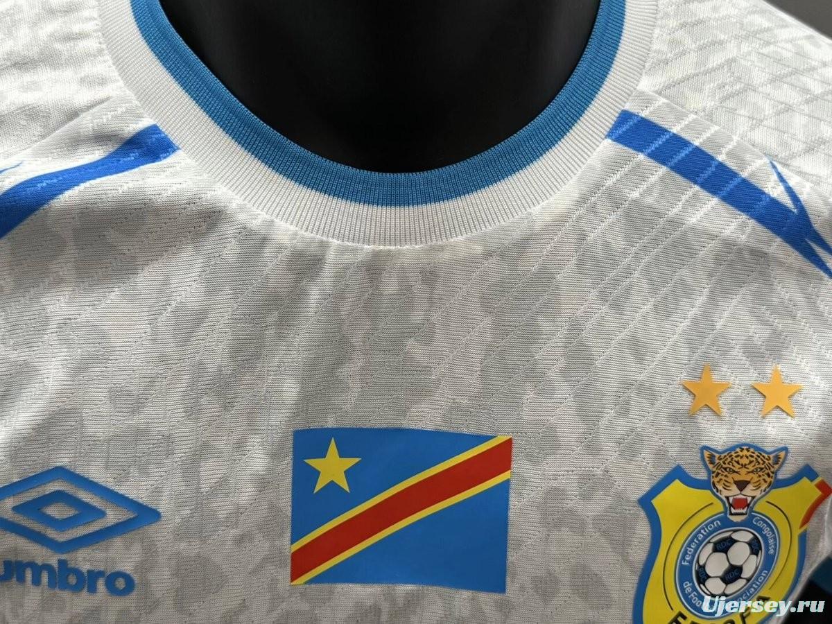 Player Version 2026 Congo Away White Jersey