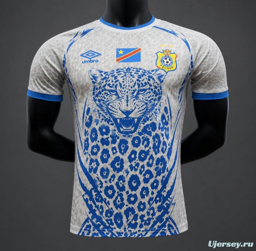 Player Version 2026 Congo Away White Jersey
