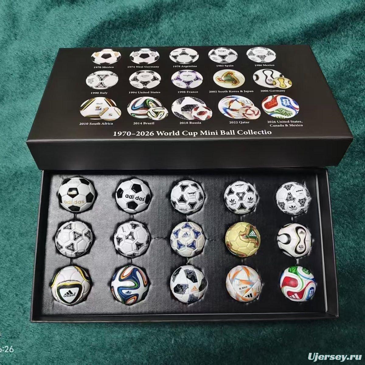 2026 Adidas World Cup Historical Mini Ball Set