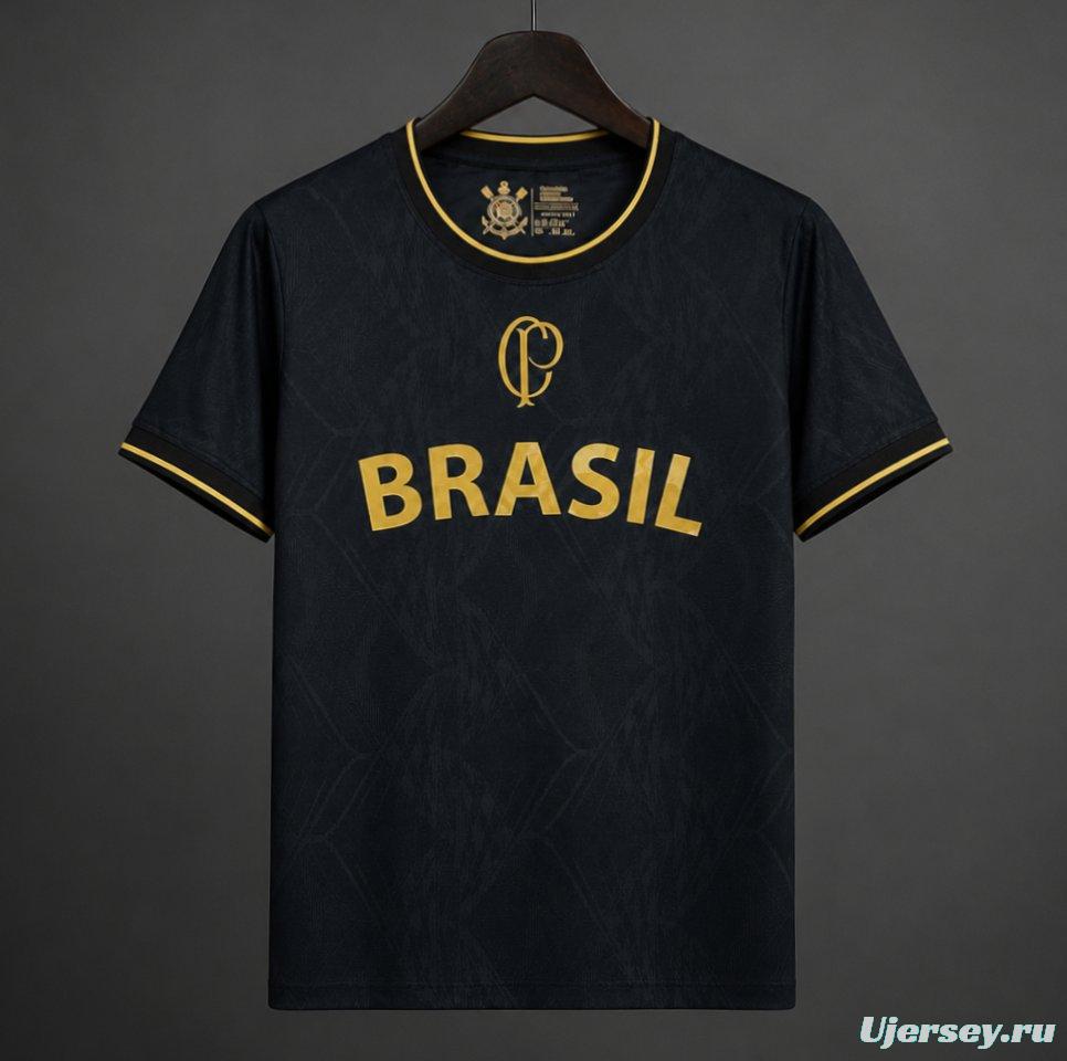 2026 Brazil x Corinthians Special Black Jersey