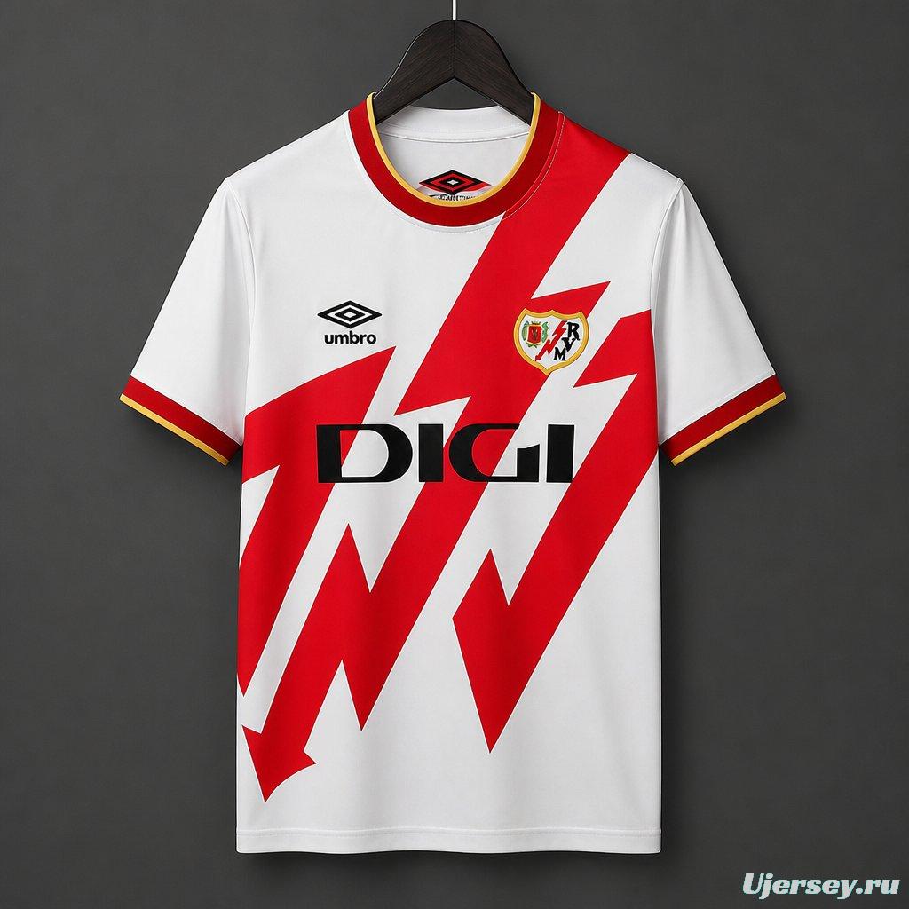 26/27 Rayo Vallecano Home Jersey