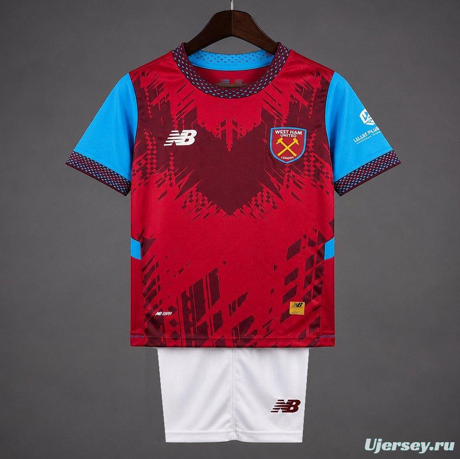26/27 Kids West Ham United Home Jersey