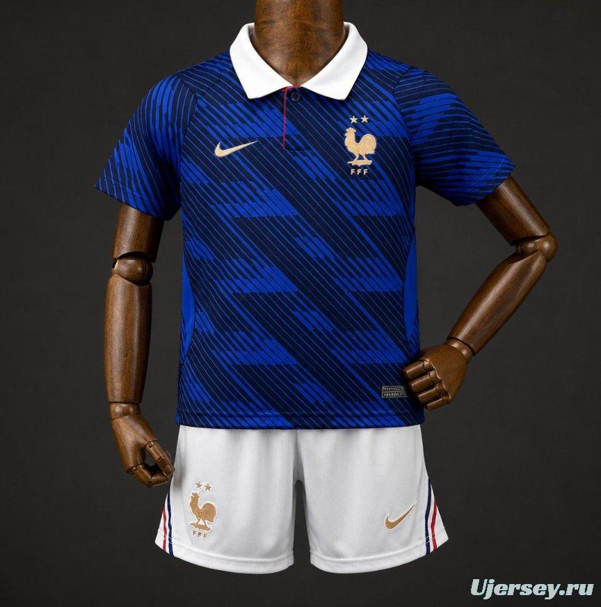 2026 Kids France World Cup Home Kit