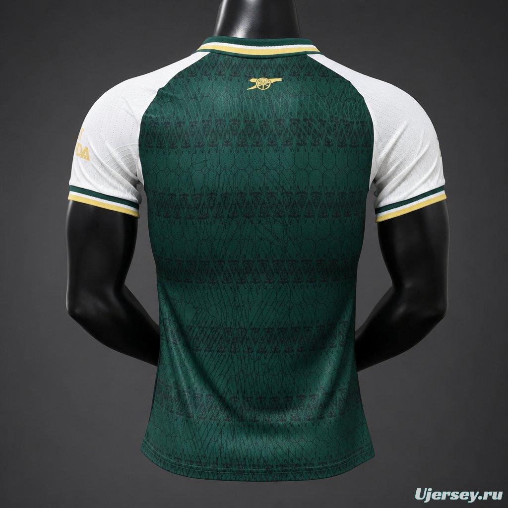 Player Version 26/27 Arsenal Green & White Special Edition Jersey
