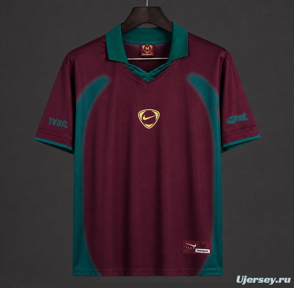 2026 Portugal x Cactus Jack Total 90 Pre-Match Wine Jersey