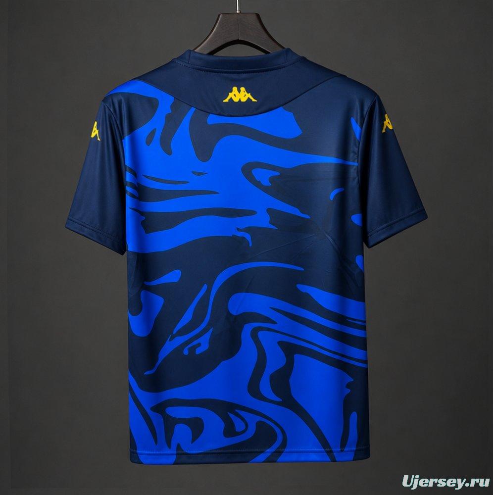 26/27 Cádiz CF Navy Blue Marble Pattern Pre-Match Jersey