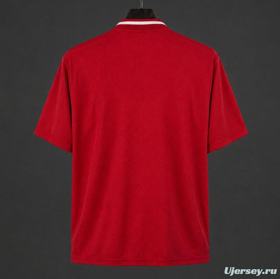 26/27 Liverpool Red Geometric Pattern Retro Special Edition Jersey