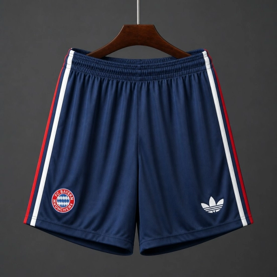 26/27 Bayern Munich Away Navy Blue Shorts