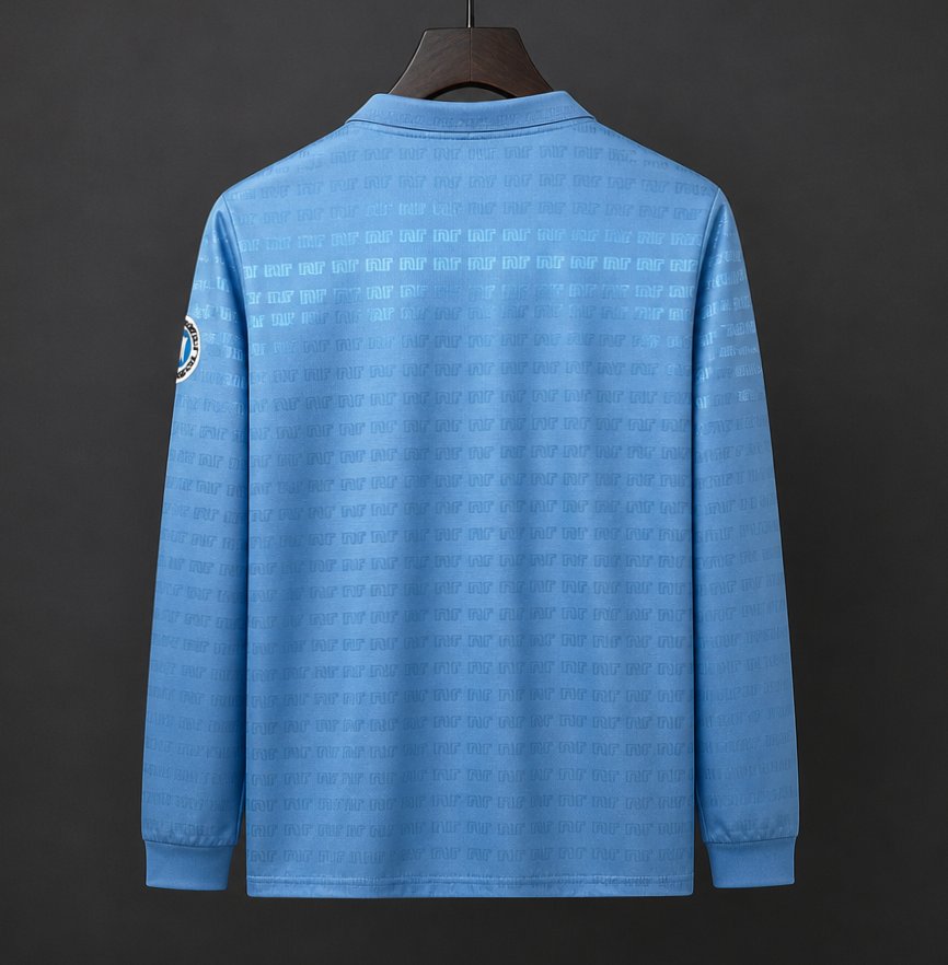 Retro 90/91 Napoli Home Long Sleeve Jersey