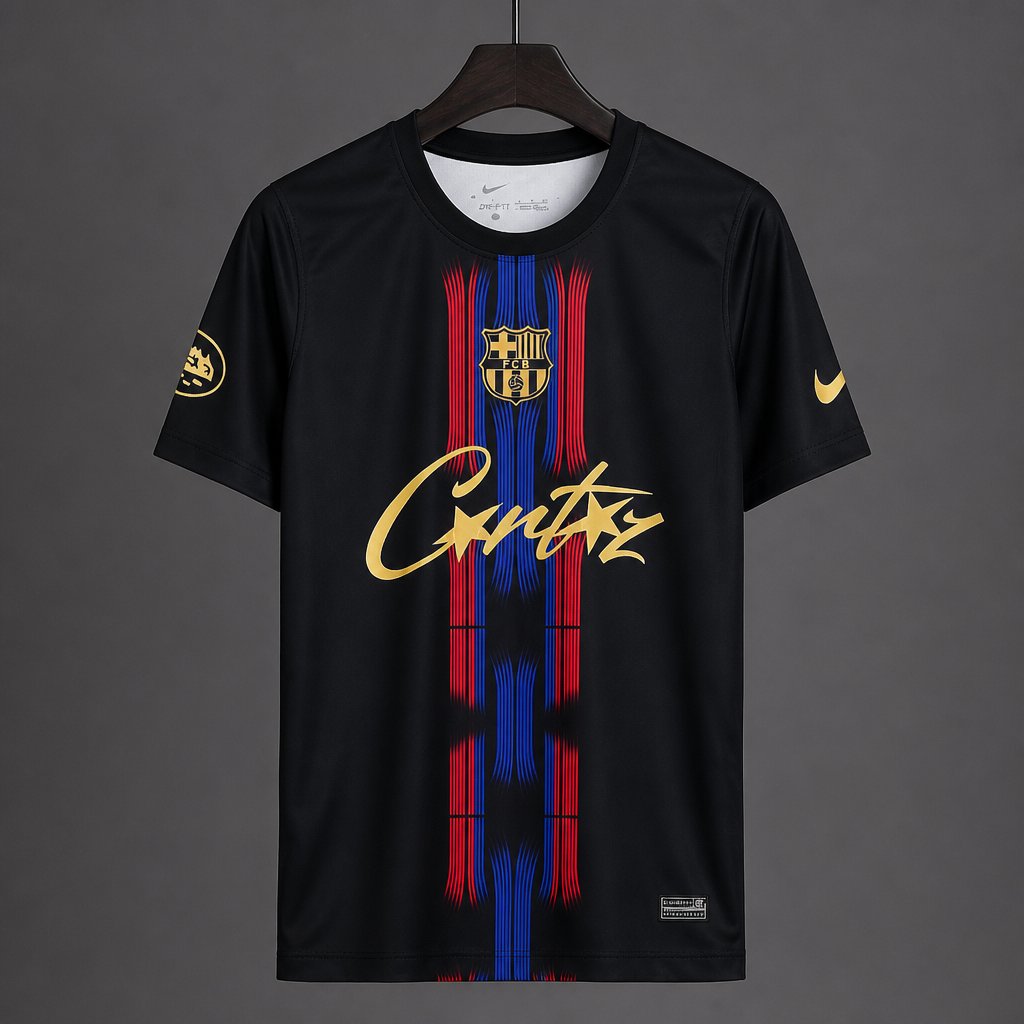 26/27 FC Barcelona Ed Sheeran × Spotify Special Edition Black  Jersey