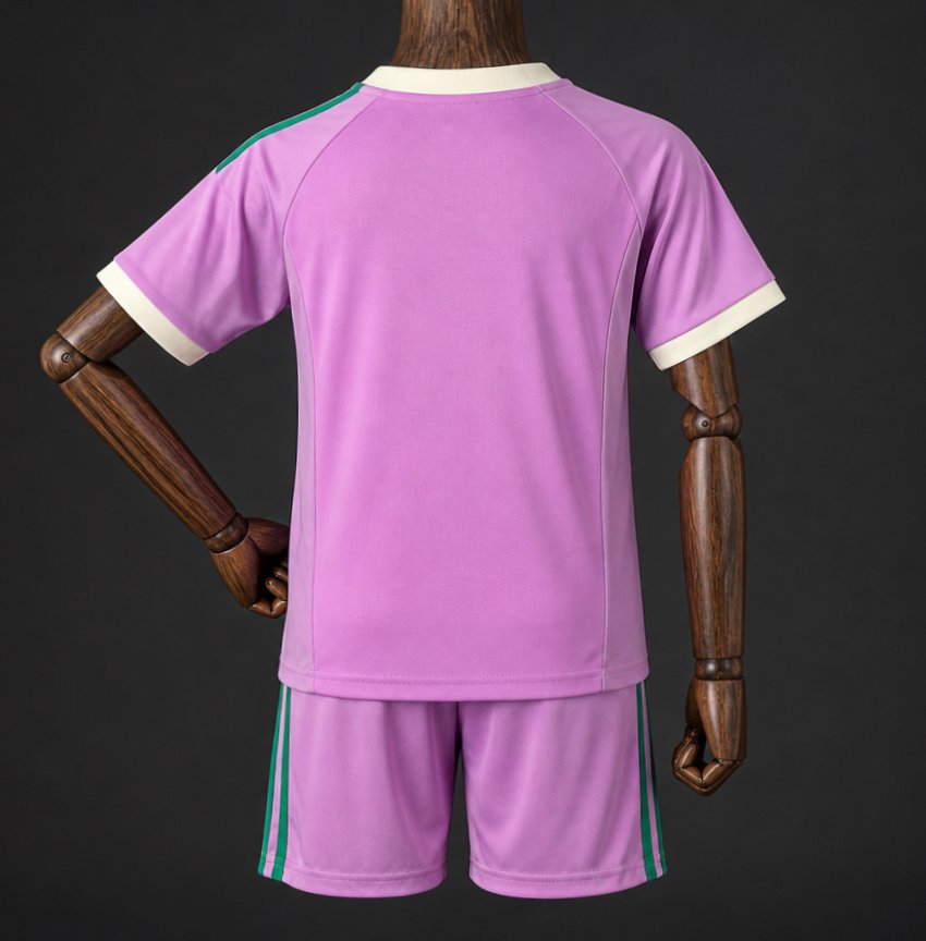 26/27 Kids Manchester United Purple Goalkeeper Jersey