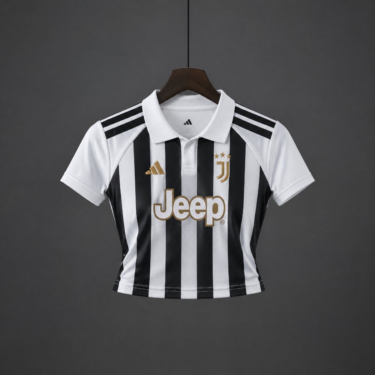 26/27 Juventus Home Women Crop Jersey