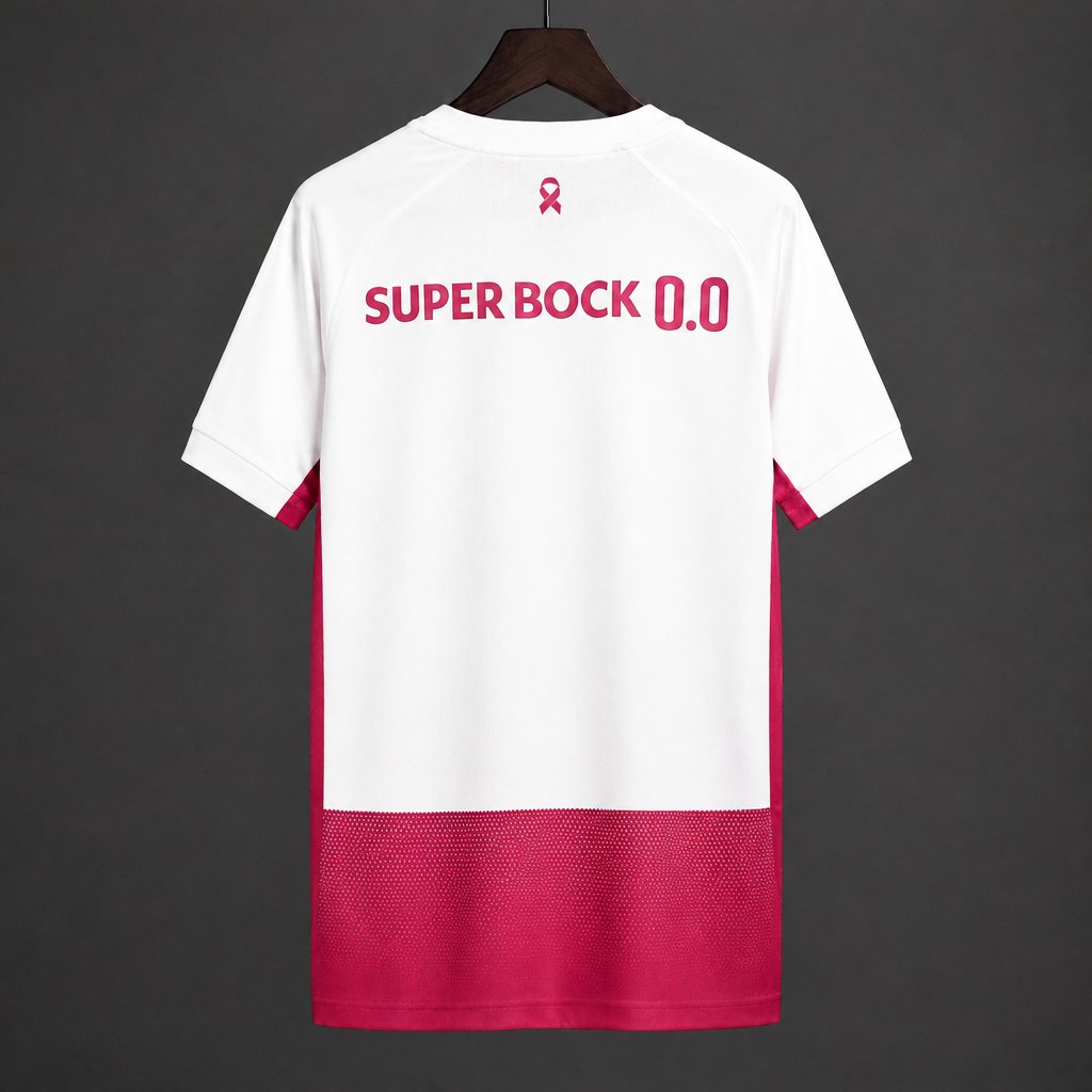 26/27 Sporting CP Pink October White/Pink Jersey