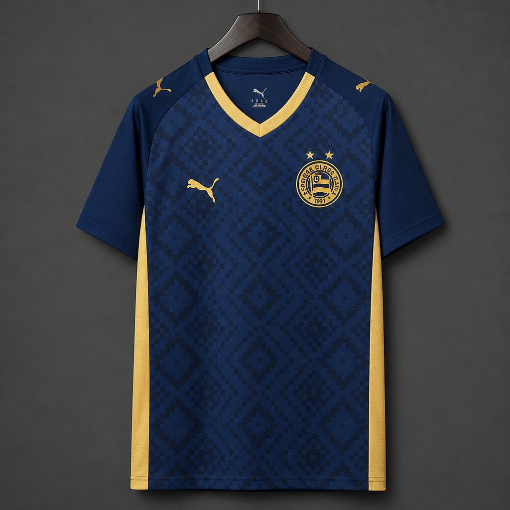 26/27 Esporte Clube Bahia Navy Blue Jersey
