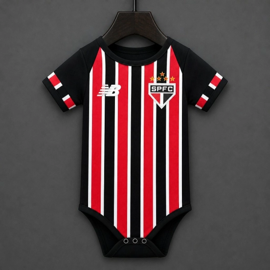 26/27 Sao Paulo Away Baby Romper Jersey