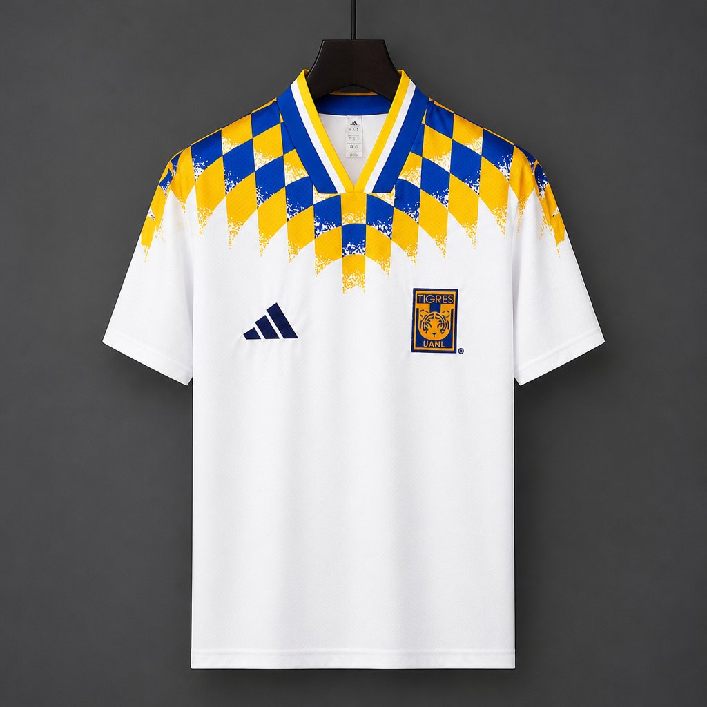 26/27 Tigres UANL Stadium White Jersey